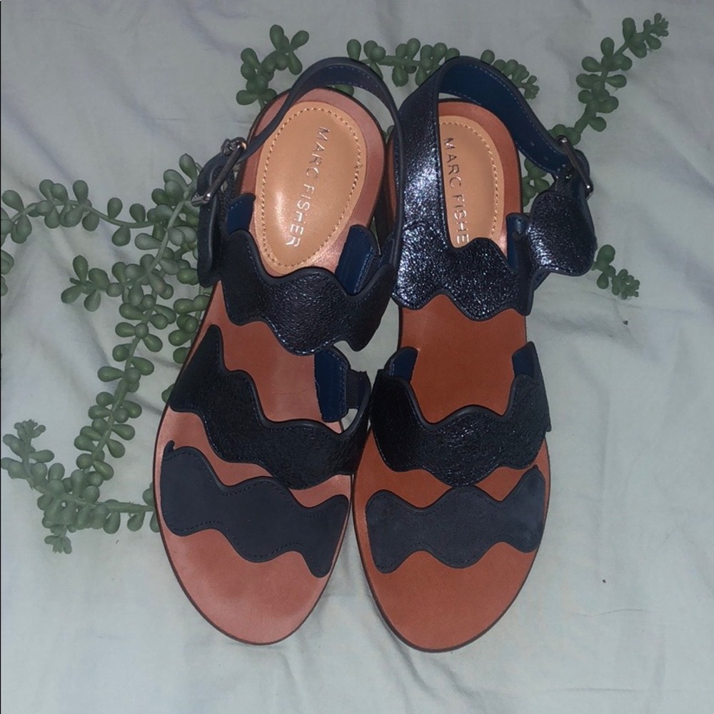 Marc Fisher Block Heel Sandal